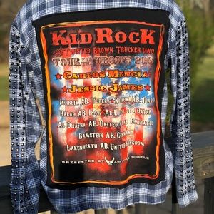Gorgeous Kid Rock custom Flannel